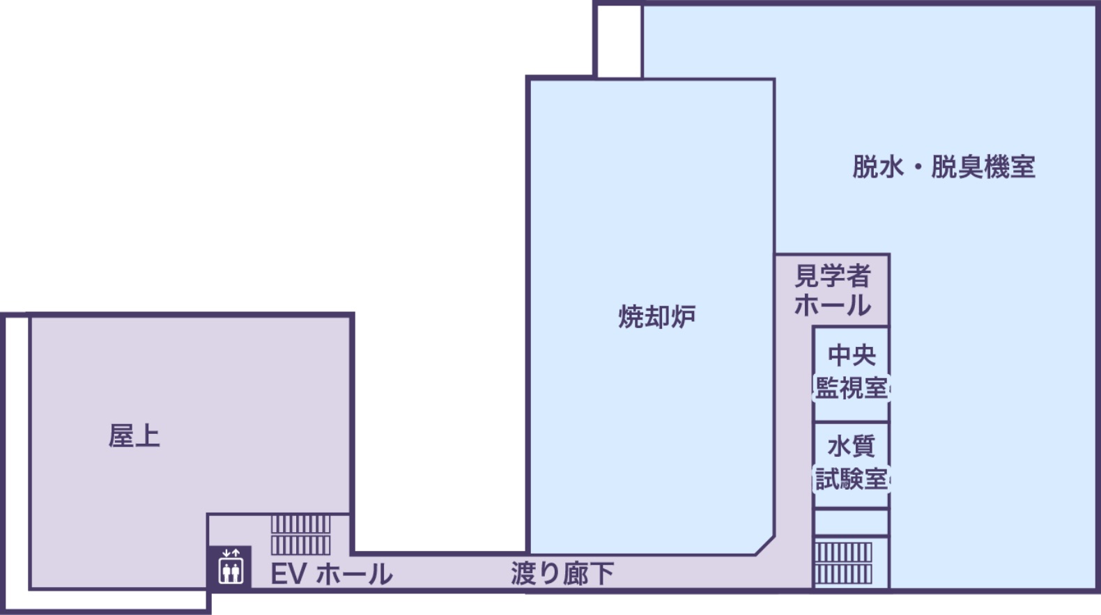 3Fの地図