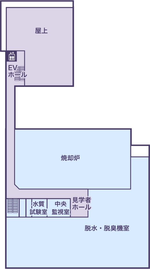 3Fの地図