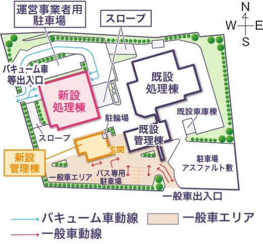 施設全体の地図